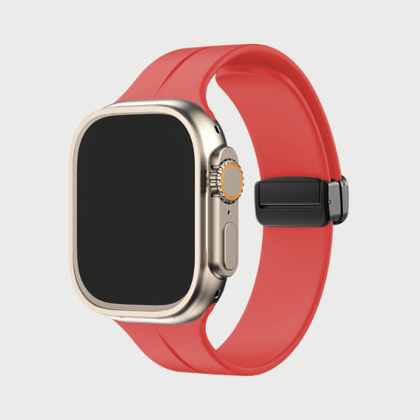 Silicone Apple Watch Band 45mm