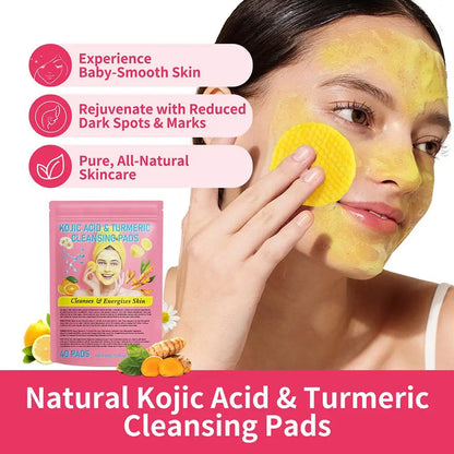 Turmeric Kojic Acid Cleansing Pads