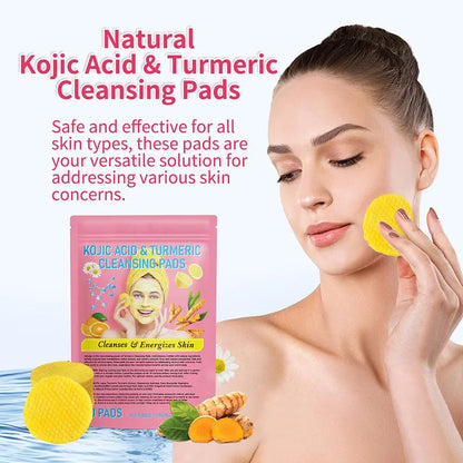 Turmeric Kojic Acid Cleansing Pads