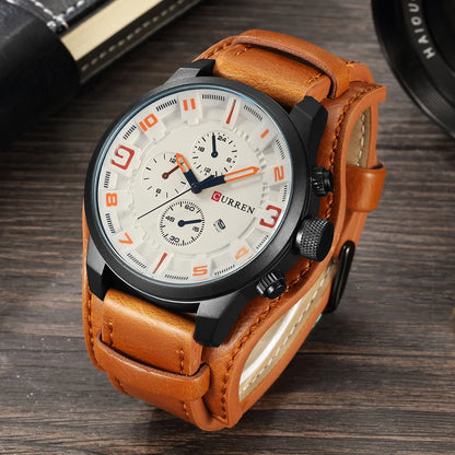 100% Original Watch Male Waterproof (Box) Curren 8225